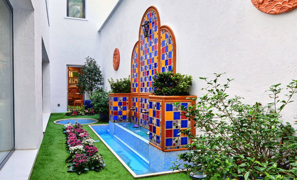 Jardín interior